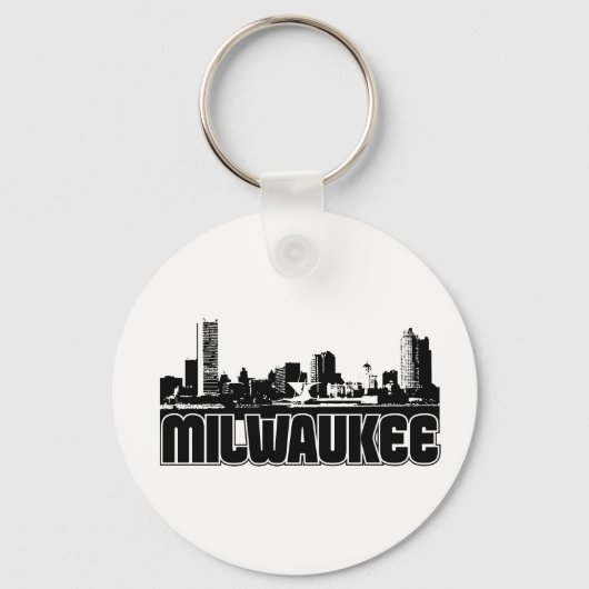 Milwaukee Skyline Sleutelhanger (Voorkant)