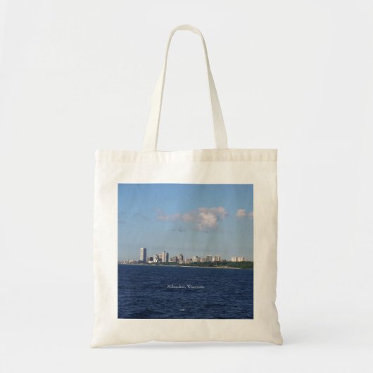 Milwaukee Skyline-tas Tote Bag (Voorkant)
