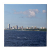 Milwaukee Skyline tile Tegeltje (Voorkant)