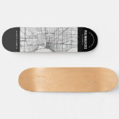 Milwaukee Stadsplattegrond Skateboard (Horizontaal)