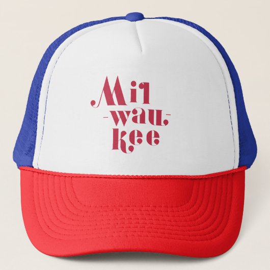 Milwaukee Trucker hat Trucker Pet (Voorkant)