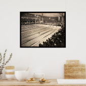 Milwaukee, WI Bowling I Foto 1905 Poster (Keuken)