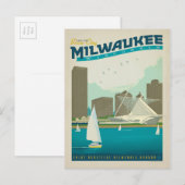 Milwaukee, WI Briefkaart (Voorkant / Achterkant)