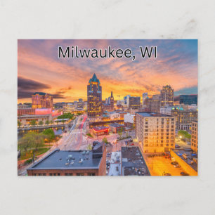 Milwaukee WI Briefkaart Reizen