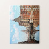 Milwaukee WI - Rivier vanaf Sycamore St, Milwaukee Legpuzzel (Verticaal)
