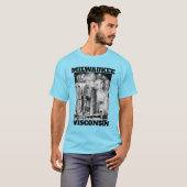 Milwaukee, Wisconsin 2026 T-shirt (Voorkant volledig)