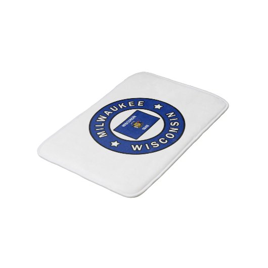 Milwaukee Wisconsin Badmat (Gekanteld)