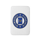 Milwaukee Wisconsin Badmat (Voorkant Verticaal)