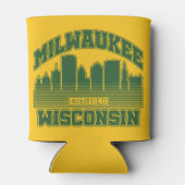 Milwaukee, Wisconsin Blikjeskoeler (Achterkant)