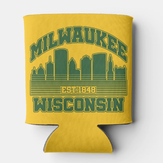 Milwaukee, Wisconsin Blikjeskoeler (Achterkant)