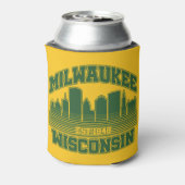 Milwaukee, Wisconsin Blikjeskoeler (Blikje Achterkant)