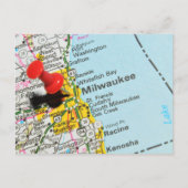 Milwaukee, Wisconsin Briefkaart (Voorkant)