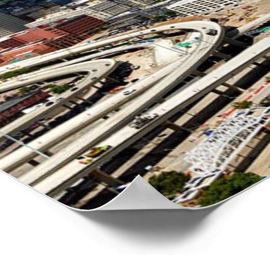 Milwaukee, Wisconsin cityscape Poster (Hoek)