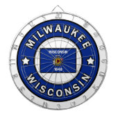 Milwaukee Wisconsin Dartbord (Voorkant)