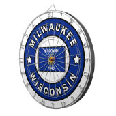 Milwaukee Wisconsin Dartbord (Voorkant Rechts)