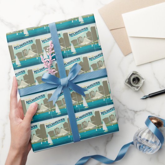 Milwaukee Wisconsin Harbor | Brew City Cadeaupapier (Geschenken)