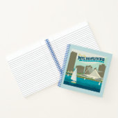 Milwaukee Wisconsin Harbor | Brew City Notitieboek (Binnen)