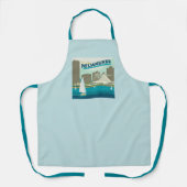 Milwaukee Wisconsin Harbor | Brew City Schort (Voorkant)