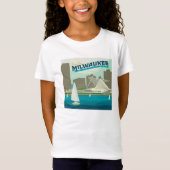 Milwaukee Wisconsin Harbor | Brew City T-shirt (Voorkant)