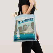 Milwaukee Wisconsin Harbor | Brew City Tote Bag (Dichtbij)