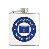 Milwaukee Wisconsin Heupfles (Voorkant)