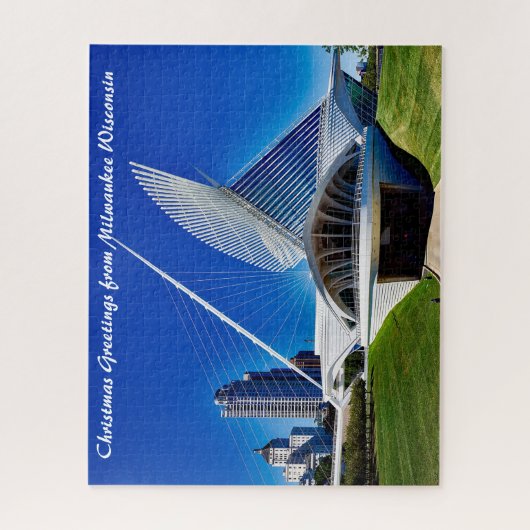 Milwaukee Wisconsin. kerstcadeautjes Legpuzzel (Verticaal)