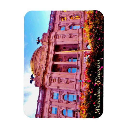 Milwaukee, Wisconsin Magneet (Verticaal)