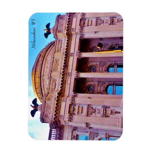 Milwaukee, Wisconsin Magneet (Verticaal)