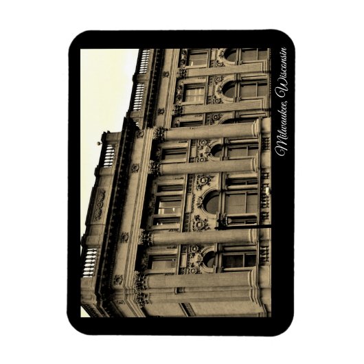 Milwaukee, Wisconsin Magneet (Verticaal)