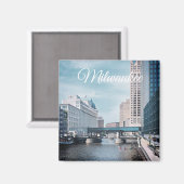 Milwaukee Wisconsin Magneet (Voorkant / Achterkant)