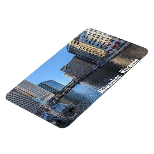 Milwaukee Wisconsin magneet (Linkerzijde)