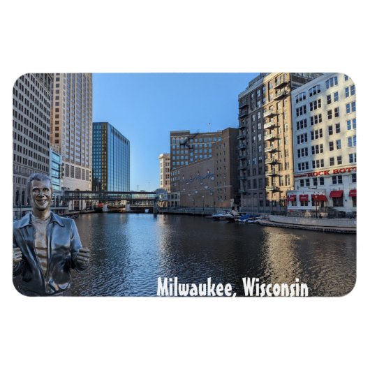 Milwaukee Wisconsin magneet (Horizontaal)