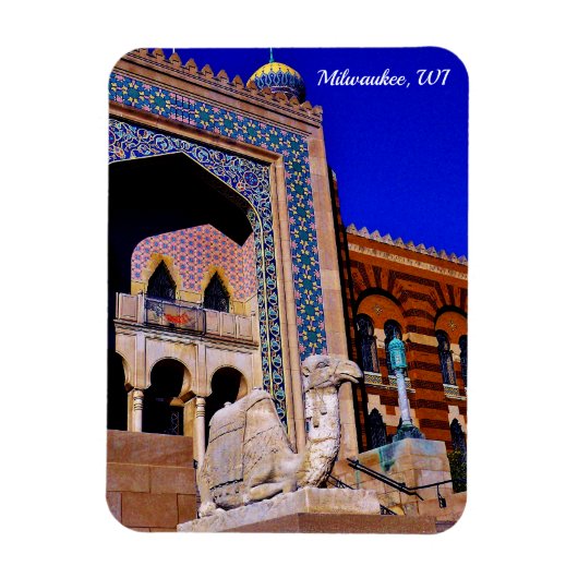 Milwaukee, Wisconsin Magneet (Verticaal)