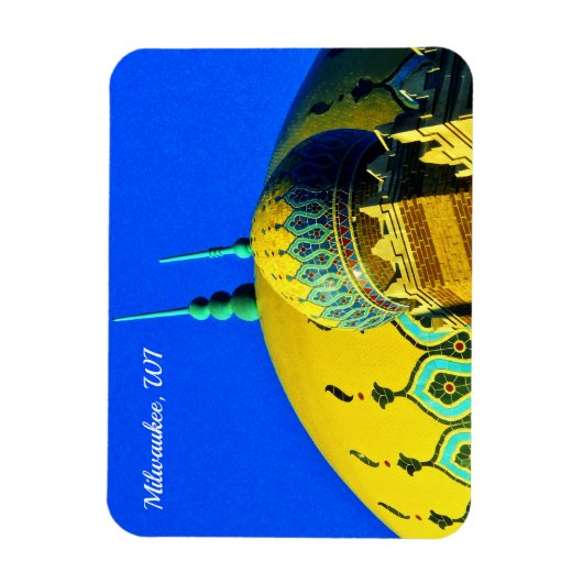 Milwaukee, Wisconsin Magnet Magneet (Verticaal)