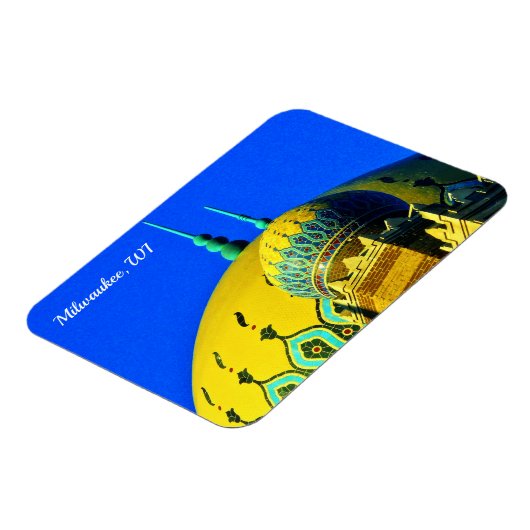 Milwaukee, Wisconsin Magnet Magneet (Linkerzijde)