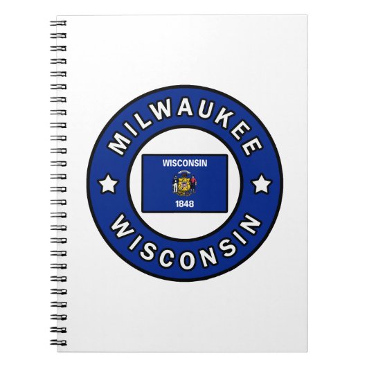 Milwaukee Wisconsin Notitieboek (Voorkant)