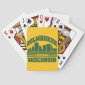 Milwaukee, Wisconsin Pokerkaarten (Achterkant)