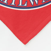 Milwaukee Wisconsin Pools Fleece Deken (Hoek)