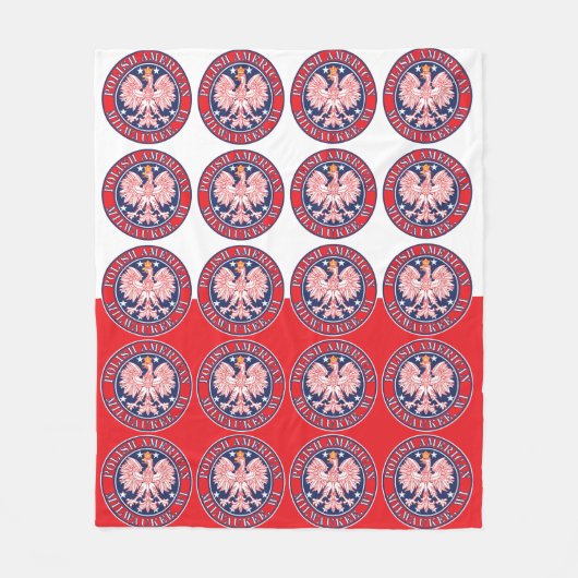 Milwaukee Wisconsin Pools Fleece Deken (Voorkant)