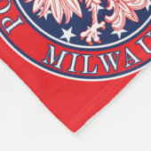 Milwaukee Wisconsin Pools Fleece Deken (Hoek)