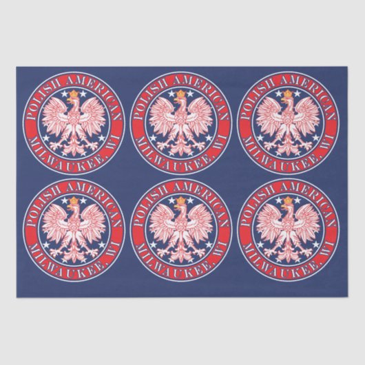 Milwaukee Wisconsin Pools Tissuepapier (Voorkant)