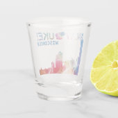 Milwaukee, Wisconsin Shot Glass Glas (Achterkant)