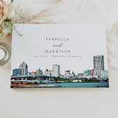 MILWAUKEE Wisconsin Skyline Bestemmingsreizen Gastenboek