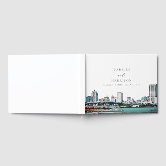 MILWAUKEE Wisconsin Skyline Bestemmingsreizen Gastenboek (Volledig)