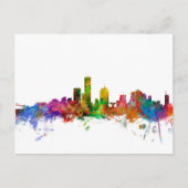 Milwaukee Wisconsin Skyline Briefkaart (Voorkant)