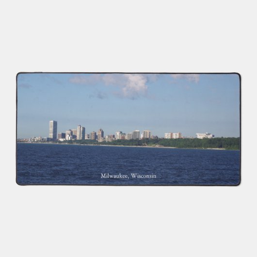 Milwaukee, Wisconsin skyline bureaumat (Voorkant)