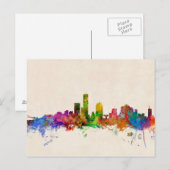 Milwaukee Wisconsin Skyline Cityscape Briefkaart (Voorkant / Achterkant)