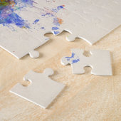 Milwaukee Wisconsin Skyline Cityscape Legpuzzel (Zijkant)