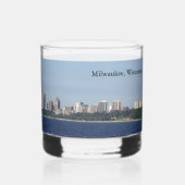 Milwaukee, Wisconsin skyline glas (Links)