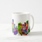 Milwaukee Wisconsin skyline Koffiemok (Voorkant rechts)